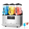 Slush-Ice Maskiner>12Lx3 Kommerciel Slushymaskine, Margaritasmoothie, Frosne Drikke, Effektiv og Hurtig, Ideel til Caféer og Fester.