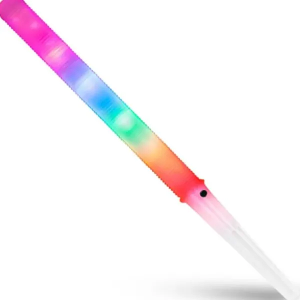 Lysende LED-sukkerpinde, 7 funktioner, sæt med 50 stk. Hot
