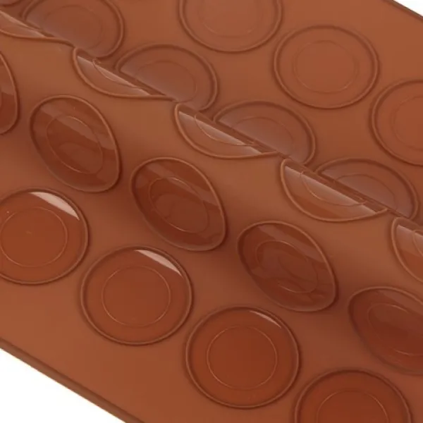 Bagning>Macaron Kageform i Silikone / Form - 48 pladser