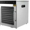 Dehydratorer>Maddehydrator, 10 bakker, justerbar temperatur,Sølv