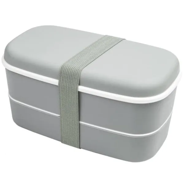 Beholdere Til Mad & Drikkevarer>Madkasse, Bento Box - Grå