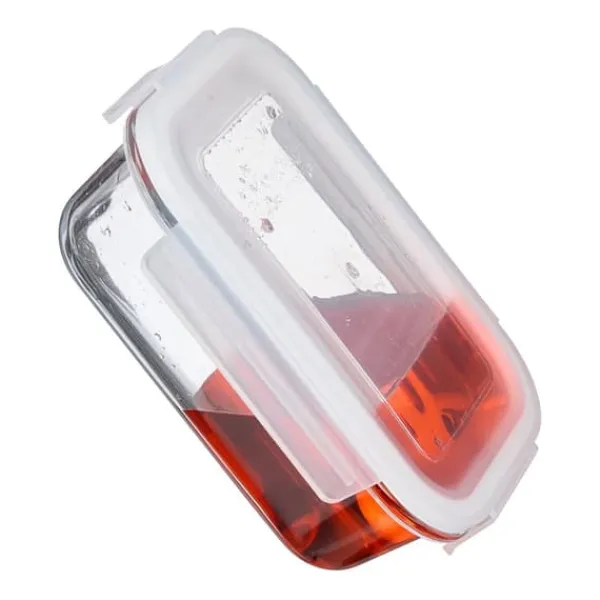 Beholdere Til Madopbevaring>Madopbevaringssæt, Glas, Transparent