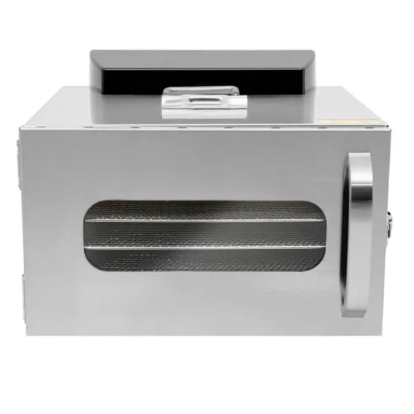 Dehydratorer>Madtørrer, 6 lag, 400W effekt, temperaturinterval 30-85℃, tidsinterval 0,5-24 timer, rustfrit stål materiale