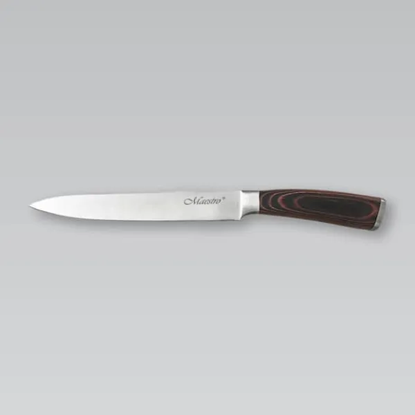Køkkenknive>MAESTRO MR-1461 20cm enkelt stål køkkenkniv