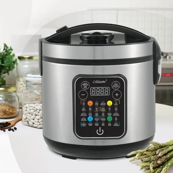 Maestro MR-794 multikomfur 5 L 900 W Sort, Satineret stål Clearance