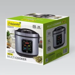 Maestro MR-794 multikomfur 5 L 900 W Sort, Satineret stål Clearance