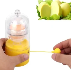 Mixere Og Blendere>Manuel æggeryster, æggepiskeris, manuel æggepiskeris, gyldne ægmaskine, æggeblomme- og æggehvidemixer, æggepiskeris, æggehvide- og æggeblommemixer ti | CDON