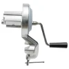 Madkværne & Kødhakker>Manuel Pastamaskine, Ergonomisk Håndtag, Robust Aluminiumkonstruktion,Sølv