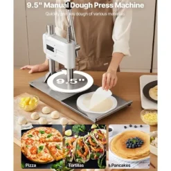 Manuel Pizza Dej Presse, Kommerciell Pizza Dejrulle 241,3mm, Brød Pressemaskine Clearance