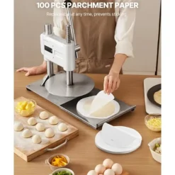 Manuel Pizza Dej Presse, Kommerciell Pizza Dejrulle 241,3mm, Brød Pressemaskine Clearance