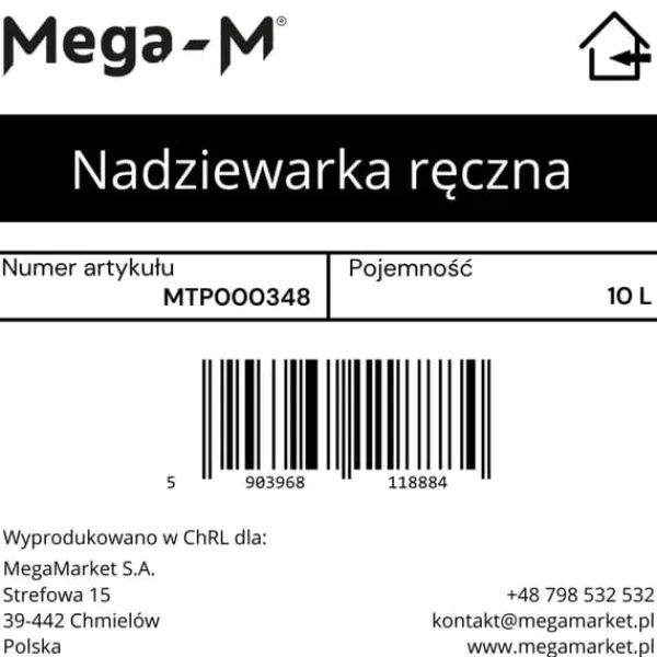 Manuel udfyldning Mega-M HO 10L lodret N Online