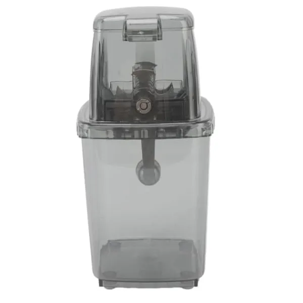 Isknusere & Ice Shavers>Manuell Ice Crusher Liten bärbar rakapparat Handdriven Snow Cone Machine for Home Grey