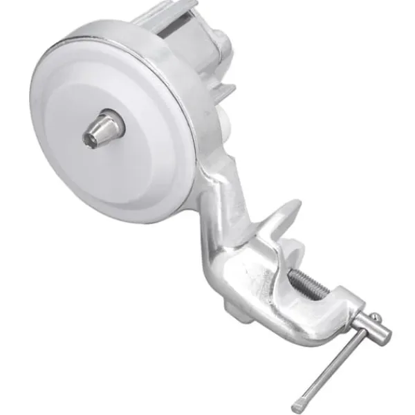 Madkværne & Kødhakker>Manuell Macaroni Maker Aluminiumlegering Silver Bärbar Handvev Nudlar Pressmaskin för Köksrestaurang