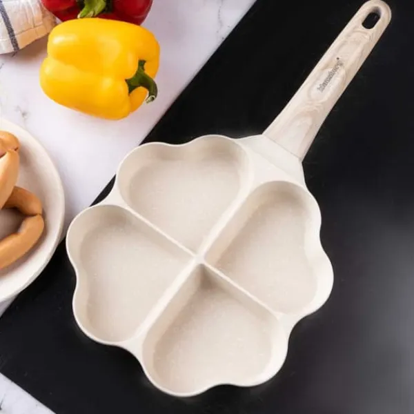 MARMORÆG PANDEKAGEPANDE 4 SEKTIONER HJERTER KLAUSBERG KB-7819 Sale