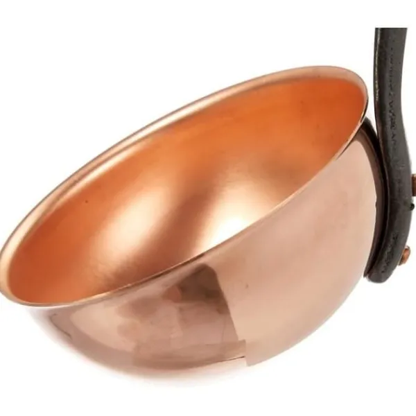 Grydeskeer>Massiv kobberøse med støbejernshåndtag - BAUMALU - Diameter 11 cm