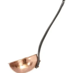 Massiv kobberøse med støbejernshåndtag - BAUMALU - Diameter 11 cm New