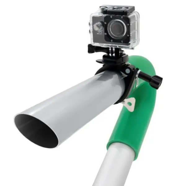 MaxBlast Tagrenderengøringskit 80L (5 m slange) | Vådt- og Tørtstøvsuger 3000W | 6 teleskoprør 1,2–7,2 m | Udskiftelige mundstykker | 4K-kamera med Best