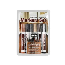 Rengøringsmiddel>Møbelreparationssæt - Touch Up Markers med Voksfarver & Blyantspidser 10 colors