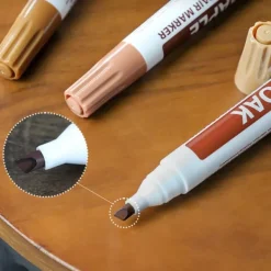 Rengøringsmiddel>Møbelreparationssæt - Touch Up Markers med Voksfarver & Blyantspidser 10 colors