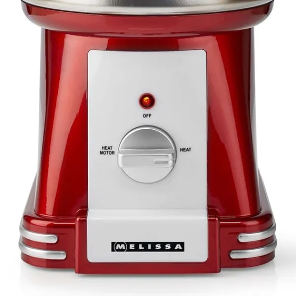 Fonduesæt>MELISSA Chokoladefontæne | 90 W | 32 cm | 3 metalniveauer | Rød / Hvid