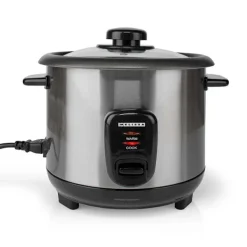 MELISSA Riskoger | 1,0 l | 400 W | Non stick-belægning | Aftagelig skål | Dampkurv | Hold-varm-funktion | Automatisk slukning Online