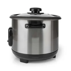 MELISSA Riskoger | 1,0 l | 400 W | Non stick-belægning | Aftagelig skål | Dampkurv | Hold-varm-funktion | Automatisk slukning Online
