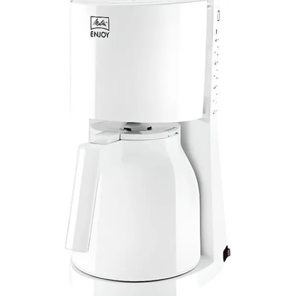 Melitta Kaffemaskiner Til God Kaffe>Enjoy II Therm Filter Kaffebryggare - Vit - 12 koppar - 1000W