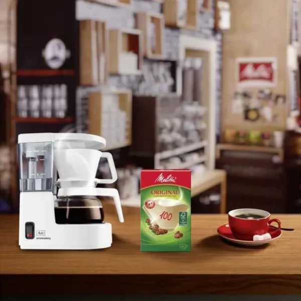 Melitta Kaffebryggare Aromaboy 1015-01 Vit Hot