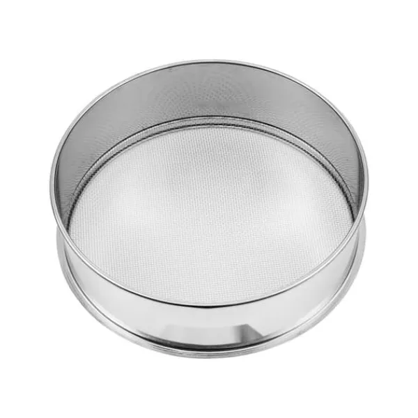 Sier>Melsigte 10 mesh, finmasket rustfrit stål, bagning af kager, holdbar og effektiv