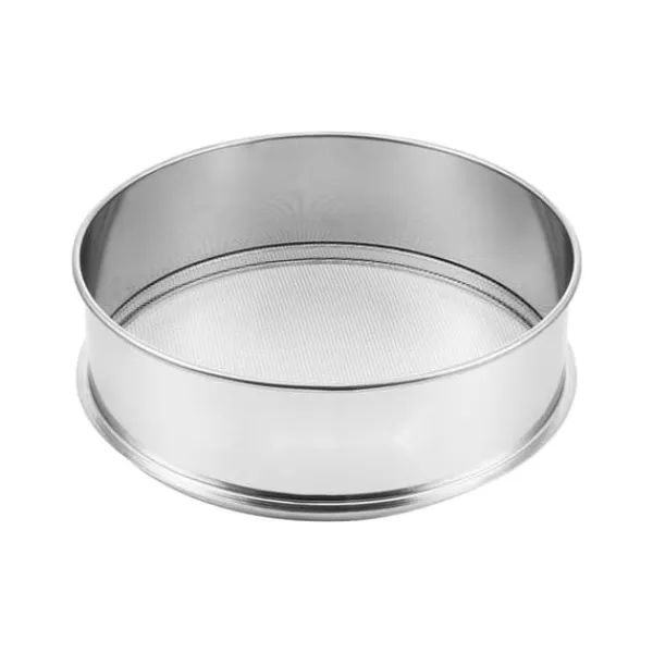 Sier>Melsigte 10 mesh, finmasket rustfrit stål, bagning af kager, holdbar og effektiv
