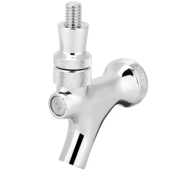 Ølhaner>Messing Ølhane Tap Dispenser med Børste Støvdæksel Ølbrygningstilbehørssæt