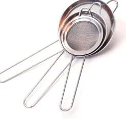 Metal si, sæt med 3 stk New