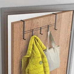 Opbevaringskroge & Hylder>Metaltex dørknagerække 38x15 cm sort