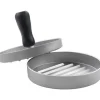 Pressere>Metaltex Køkkenhjælpere Hamburgerpresse 11,5 cm Stål/Sort