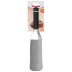 Stegepaletter>Metaltex Plancha Rektangulær Grillspatel 35 cm Rustfrit Stål/Sort