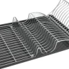 Opvaskestativer & Tørrestativer>Metaltex Vask Afløb Wingtex 51x31 Cm Antracit/sølv 2 stk.