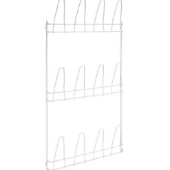 Metaltex vægskohylde Penny 6 par sko 41x77 cm hvid Clearance