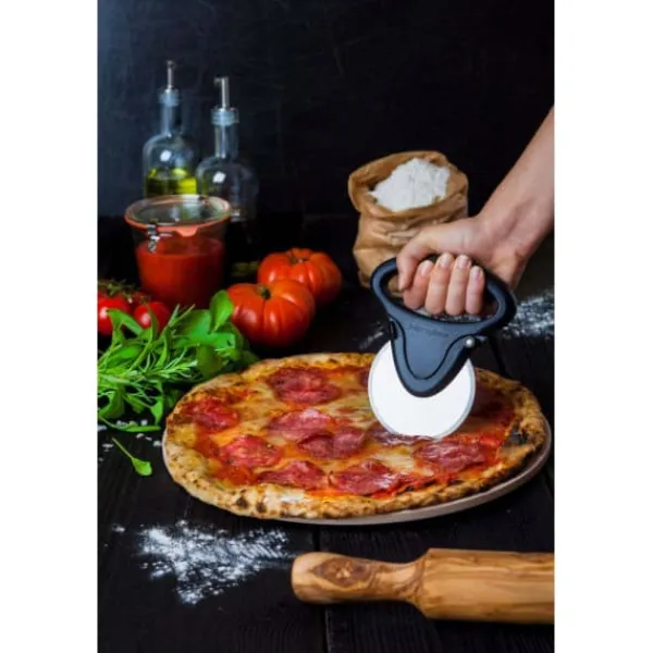 Microplane pizzaskærer, sort