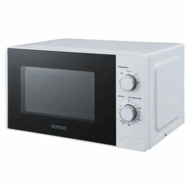 Ovne>Mikrobølgeovnen Oceanic OCEAMO20W12 Hvid 20 L