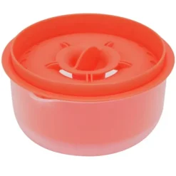 Mini Æggeblommeseparator Giftfri Holdbar Æggehvidfilteropdeler Køkkenredskab til Hjemmebageri (Mørk Orange) Hot
