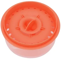 Mini Æggeblommeseparator Giftfri Holdbar Æggehvidfilteropdeler Køkkenredskab til Hjemmebageri (Mørk Orange) Hot