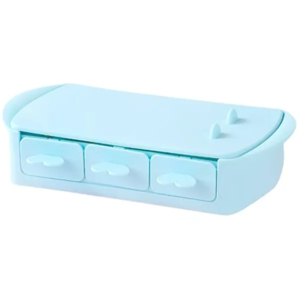 Isforme>Mini Ice Pop Form DIY Hem Barn Livsmedelskvalitet Silikon Ice Pop Form för Glass Six Grid Blue