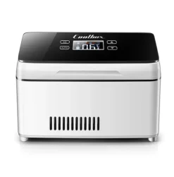 Køleskabe>Mini køleskab, 13600mAh batteri, 0-18°C temperaturkontrol, rustfrit stål,EU, hvid