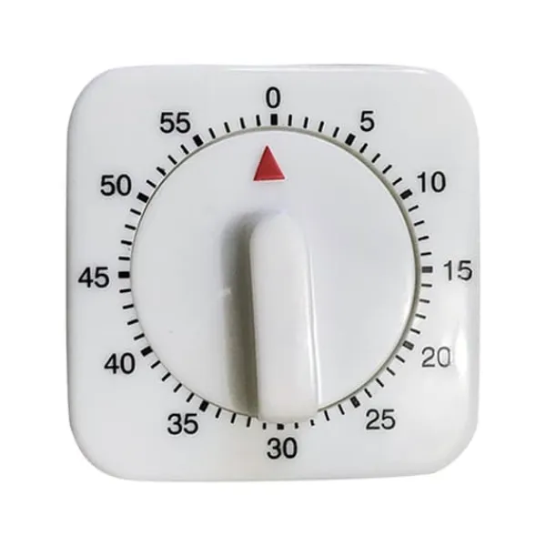 Mini Mekanisk Timer 1Hr/60Min Spil Nedtælling Tæller Alarm Køkken Madlavningsværktøj