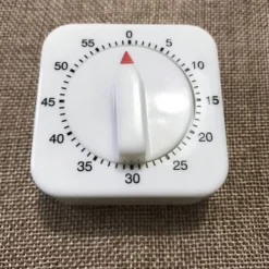 Mini Mekanisk Timer 1Hr/60Min Spil Nedtælling Tæller Alarm Køkken Madlavningsværktøj