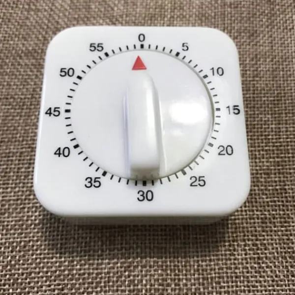 Mini Mekanisk Timer 1Hr/60Min Spil Nedtælling Tæller Alarm Køkken Madlavningsværktøj