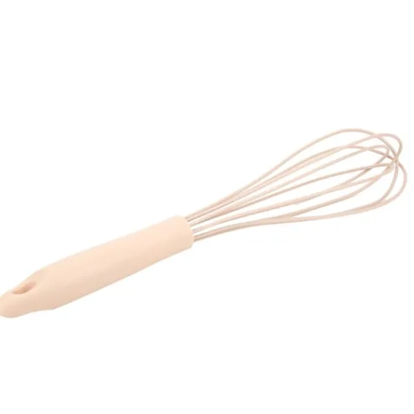 Mini Silikone Manuel Æggepiskeris Røreskummer Mixer Blender Køkken Køkkenredskaber Pink New