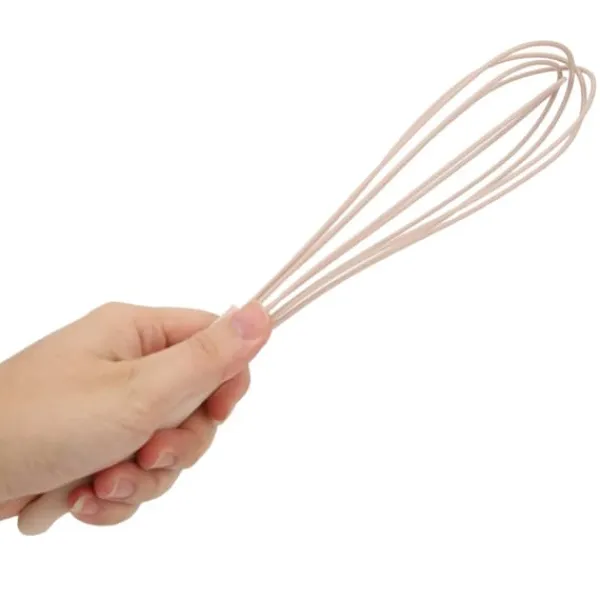 Mini Silikone Manuel Æggepiskeris Røreskummer Mixer Blender Køkken Køkkenredskaber Pink New