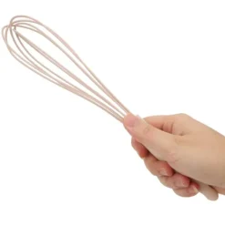 Mini Silikone Manuel Æggepiskeris Røreskummer Mixer Blender Køkken Køkkenredskaber Pink New