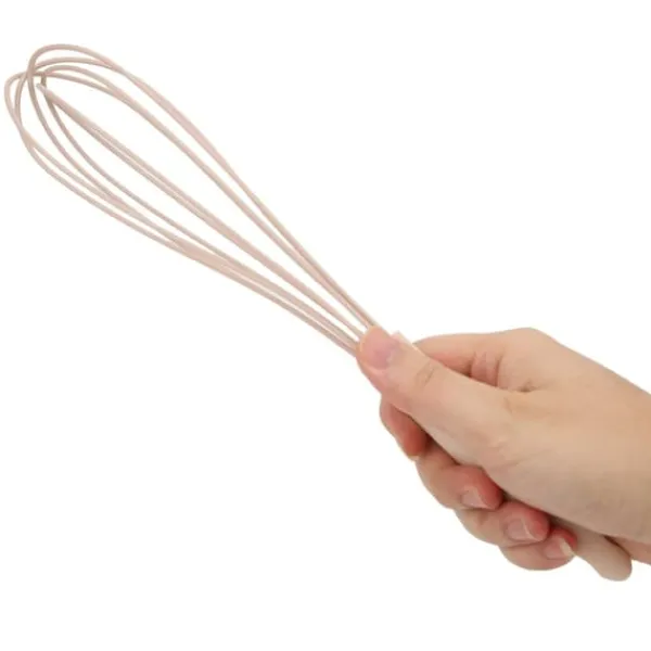 Mini Silikone Manuel Æggepiskeris Røreskummer Mixer Blender Køkken Køkkenredskaber Pink New